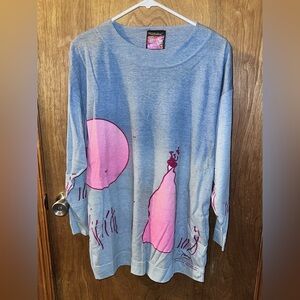 Vintage Peter Max NeoMax Signature Collection Long Sleeve Size Medium